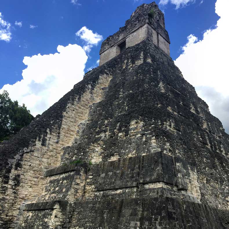 Pyramid in Tikal National Park