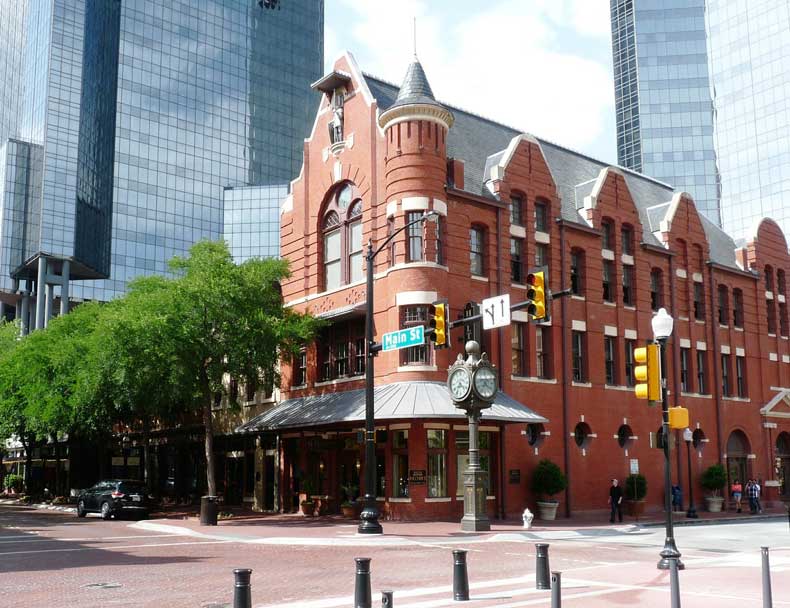 a historic building in fort worth sundance square 