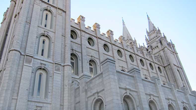 Salt Lake City Mormon Temple-US cities that deserve more tourists