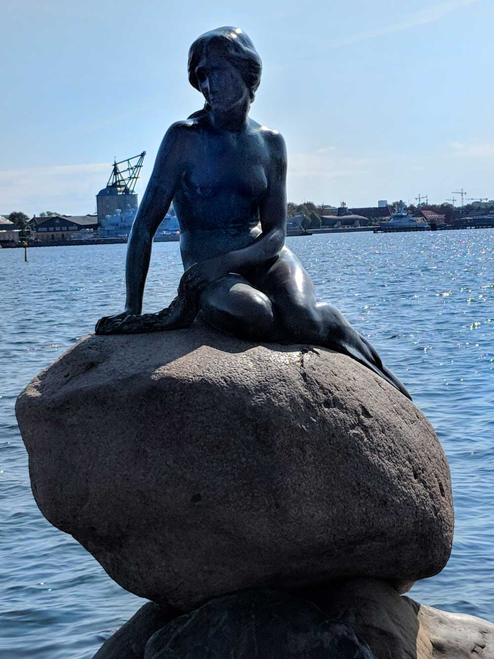 Little Mermaid in Denmark - a must on any Copenhagen itinerary