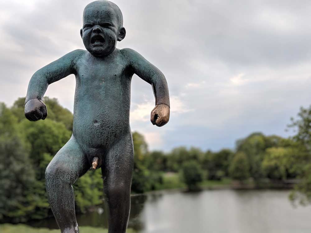 Frogner-Park-Olso-with-kids - Norway itinerary