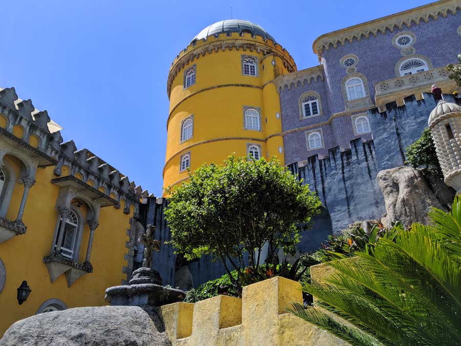 A Colorful Tour of Pena Palace in Sintra, Portugal - Booze, Food, Travel