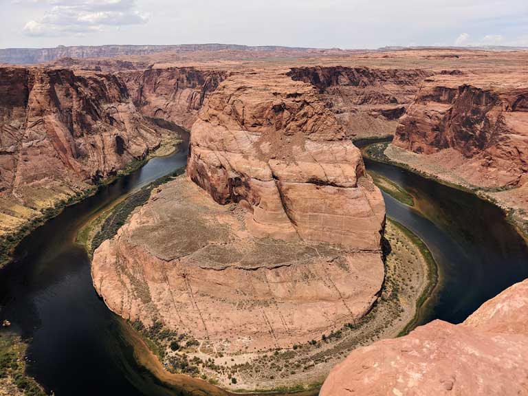 horseshoe bend in the USA