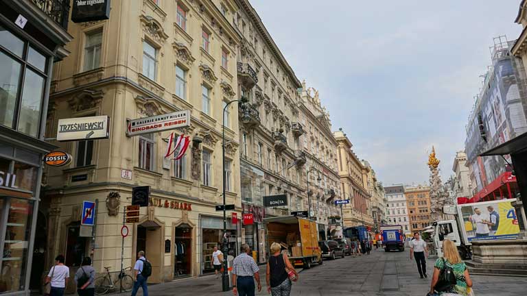 The Graben in Vienna