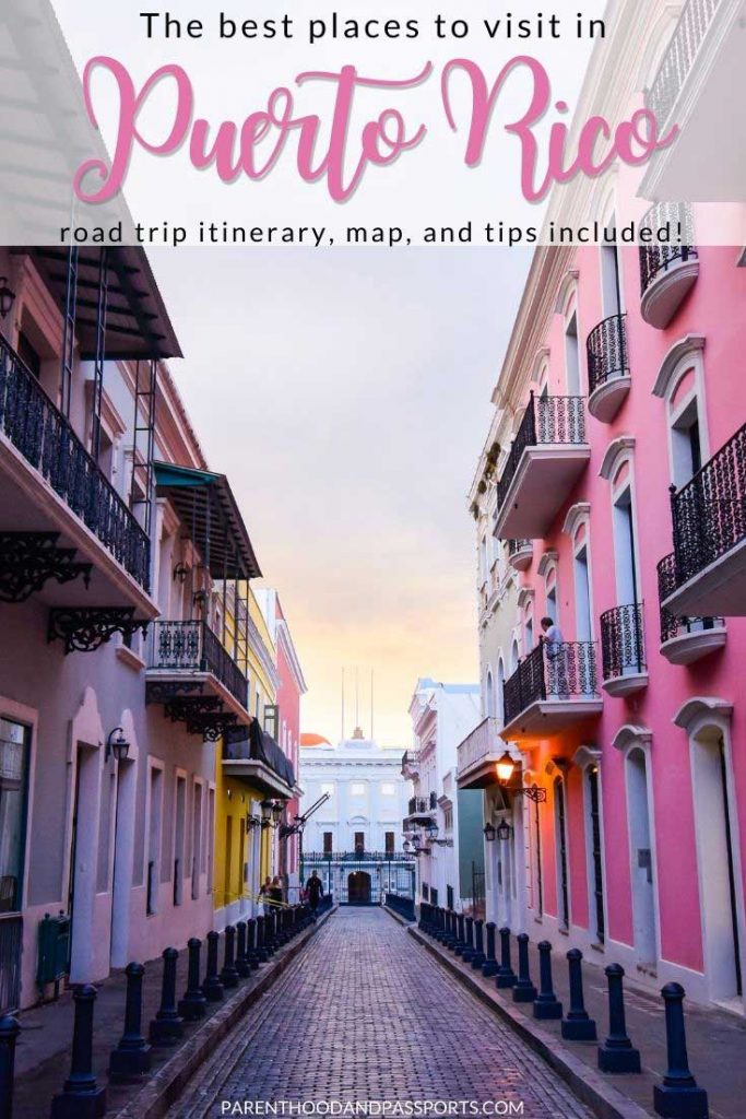 This Puerto Rico itinerary can easily be followed whether you have 4 days in Puerto Rico or plan to spend one week on a Puerto Rico road trip. We’ve also included a Puerto Rico road trip map of all of our recommended stops and lodging recommendations to help you visualize and prepare for your Puerto Rico vacation. | Puerto Rico travel | Puerto Rico places to visit | Puerto Rico things to do | Road trip Puerto Rico