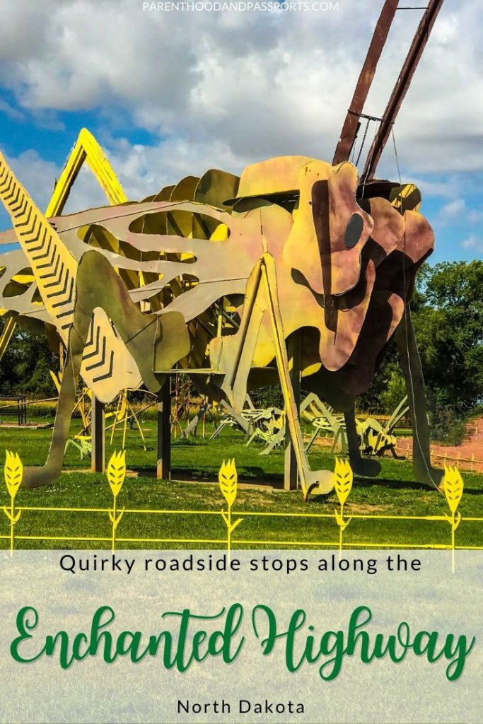 The North Dakota Enchanted Highway is a whimsical road trip where rolling hills and farmland splendidly meet massive scrap metal sculptures. | North Dakota travel | things to do in North Dakota | USA road trip | roadside attractions | world's largest