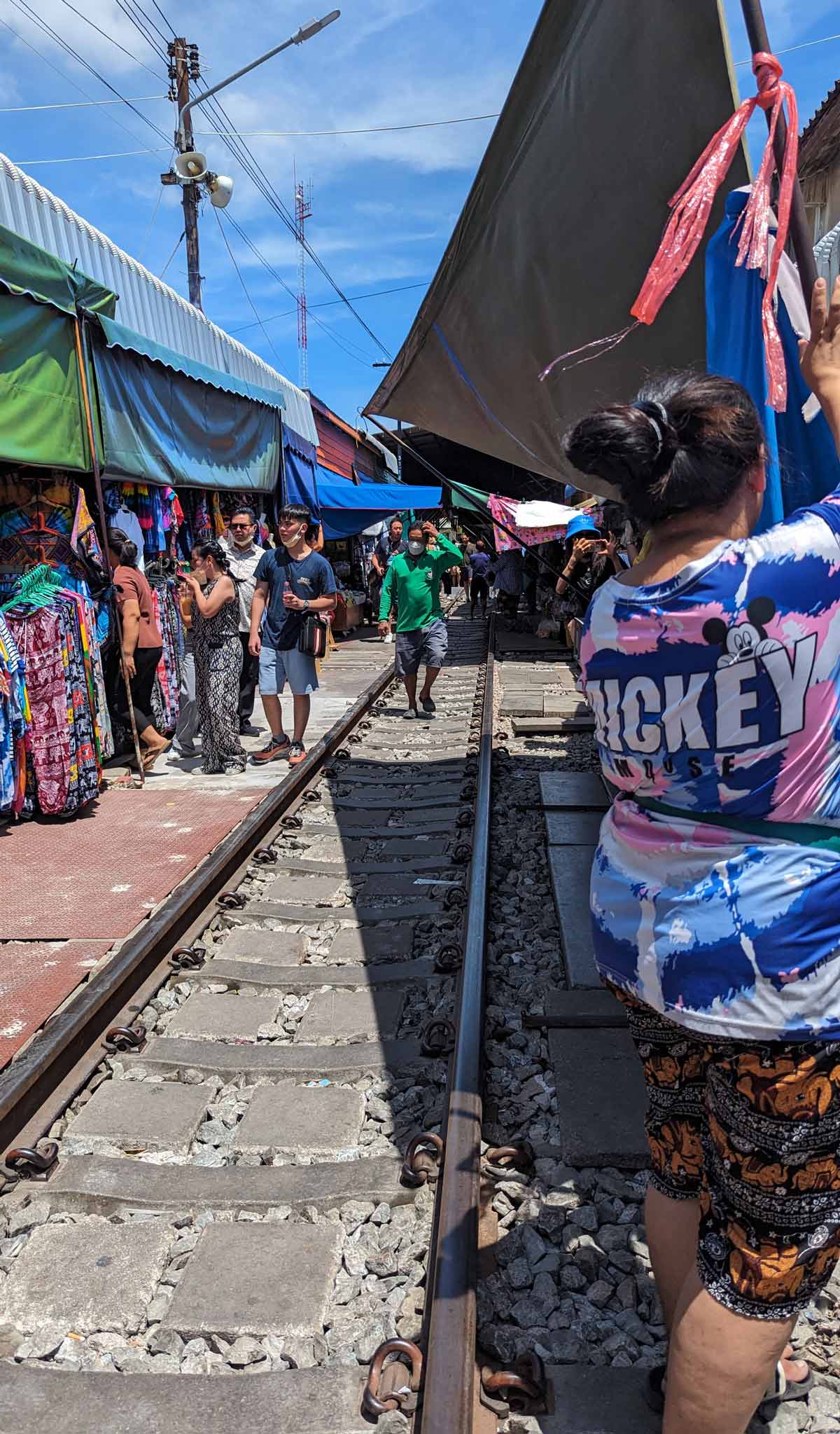 the Maeklong Railway Market