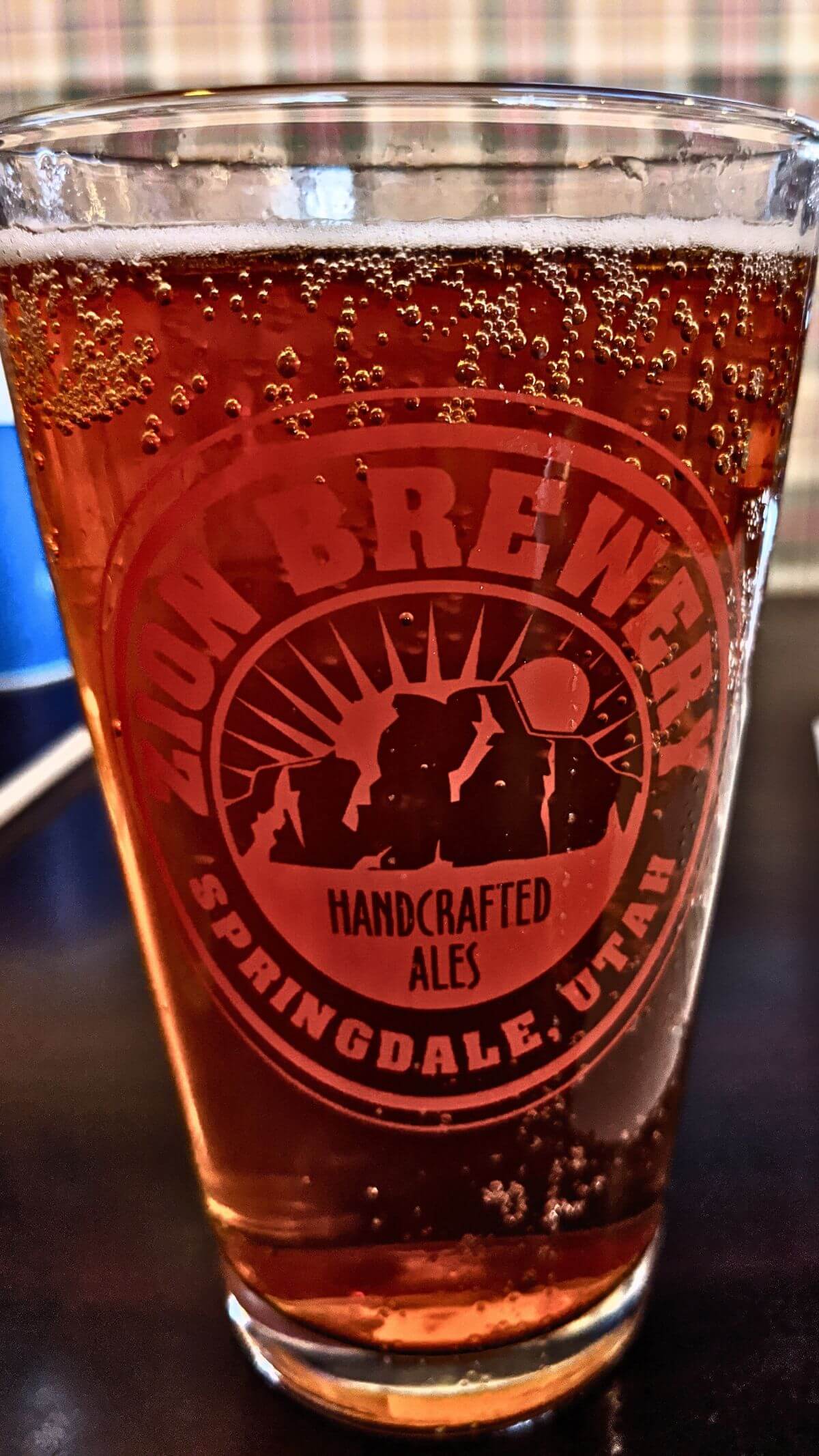 a beer from Zion Brewery